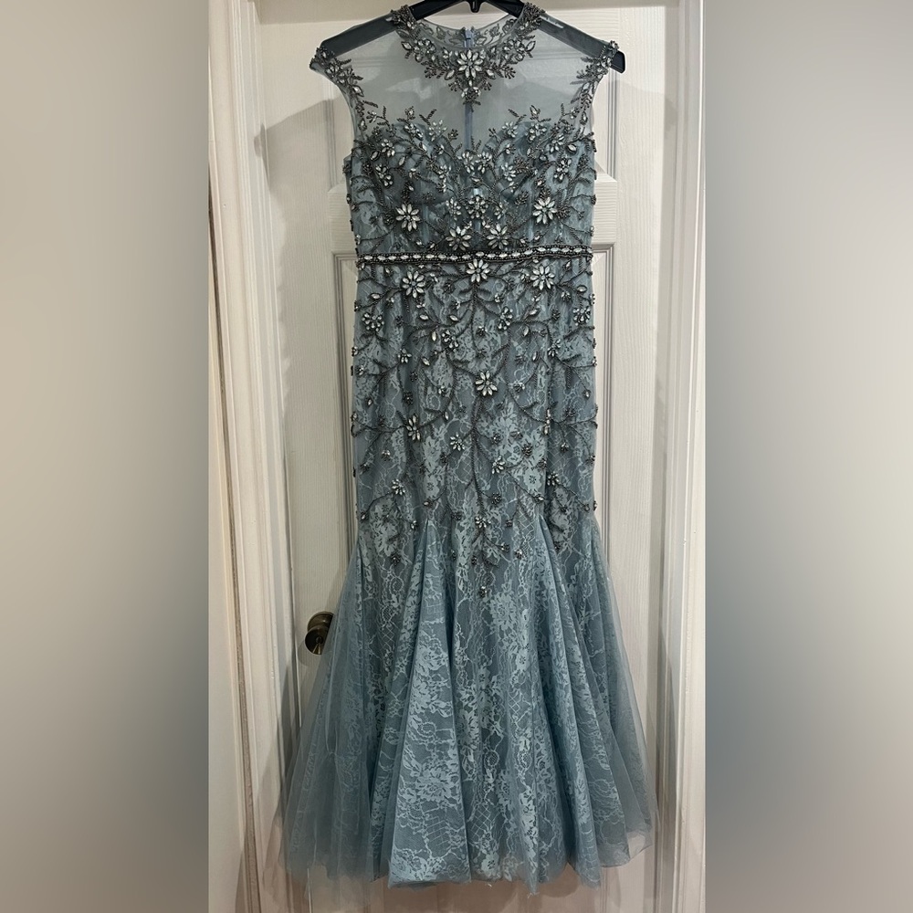 Mac Duggal Elegant Blue Gown